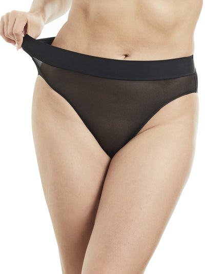 Edge Mesh Together Modern High-Cut Brief