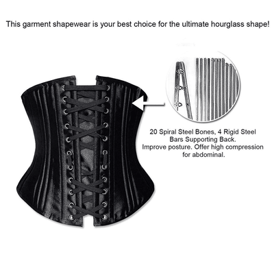26-Bone Long-Torso Underbust Corset