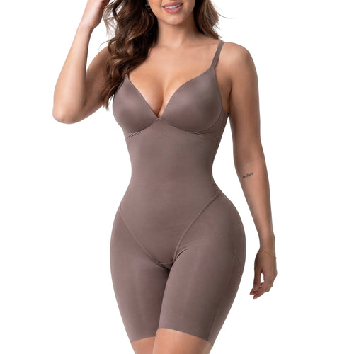 Fajas Soft Control Bodysuit with Built-In Cups