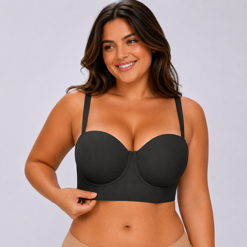 Strapless Convertible Push-Up Bra