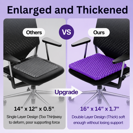 Easelyn Gel Seat Cushion