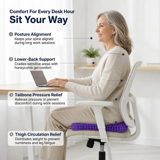 Gel Seat Cushion Pro