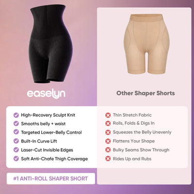 Easelyn TrueShape™ High-Waist Shapewear Shorts