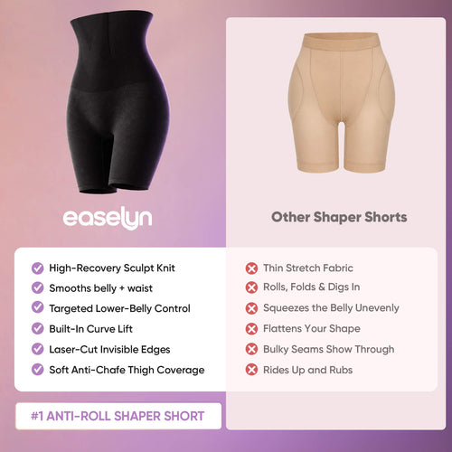 Easelyn TrueShape™ High-Waist Shapewear Shorts