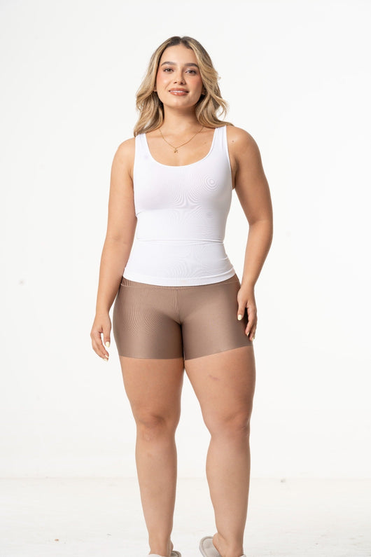 Fajas Seamless Camisole Tank Top for Women with Built-in Shelf Bra