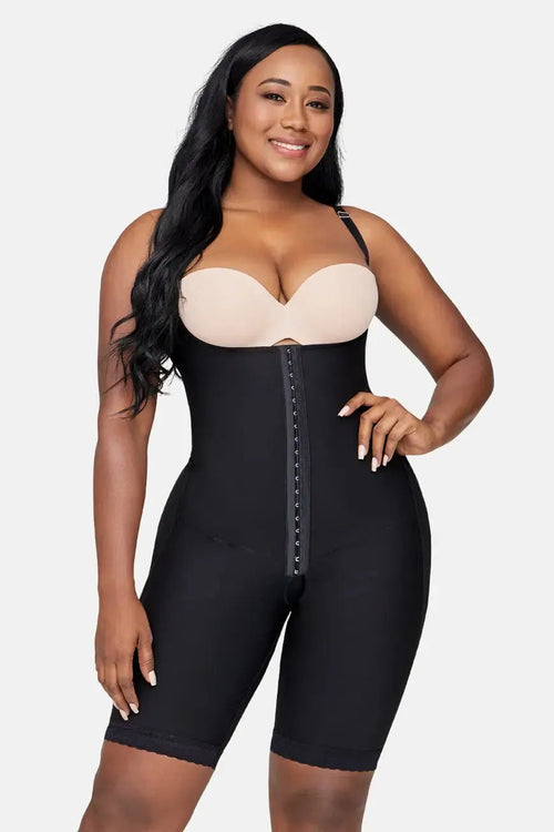 Full Body Suit with Butt Lifter and 3 Hook Closure