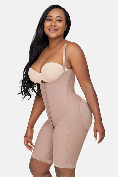 Full Body Suit with Butt Lifter and 3 Hook Closure