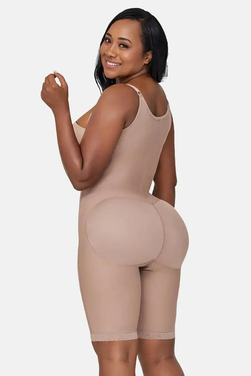 Full Body Suit with Butt Lifter and 3 Hook Closure
