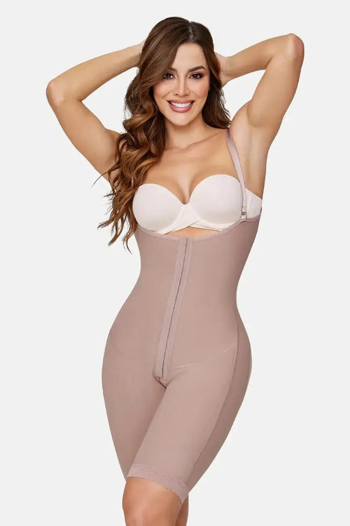 Full Body Suit with Butt Lifter and 3 Hook Closure