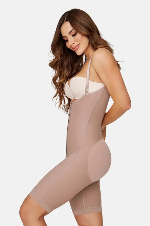 Full Body Suit with Butt Lifter and 3 Hook Closure