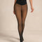 Sheer Illusion Fleece-Lined Tights