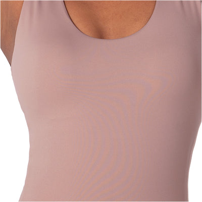 Fajas Seamless Basic Bodysuit | Light Control Thong Shaper w/ Removable Cup