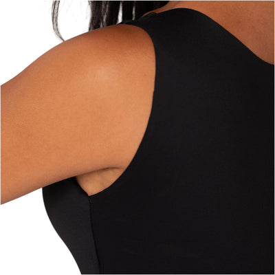 Fajas Seamless Basic Bodysuit | Light Control Thong Shaper w/ Removable Cup