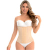 Waist Trainer Vest High Compression Strapless Powernet Fajas Colombianas Tummy Control