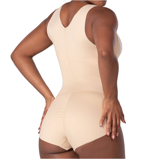 Fajas Extra-Short Body Shaper Seamless Light Control Thong Shapewear