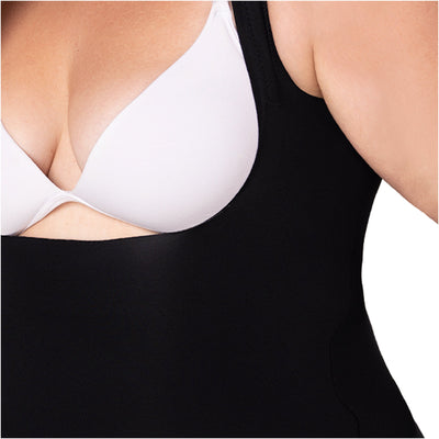 Fajas Extra-Short Body Shaper Seamless Light Control Thong Shapewear
