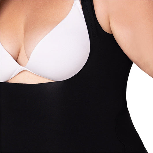 Fajas Extra-Short Body Shaper Seamless Light Control Thong Shapewear
