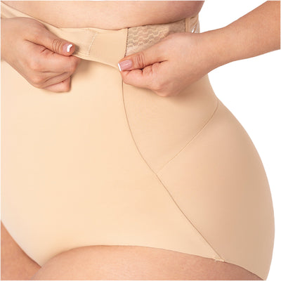 Fajas Extra High-Waist Control Panty Seamless Anti-Roll Natural-Lift Shaper