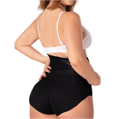 Fajas Extra High-Waist Control Panty Seamless Anti-Roll Natural-Lift Shaper