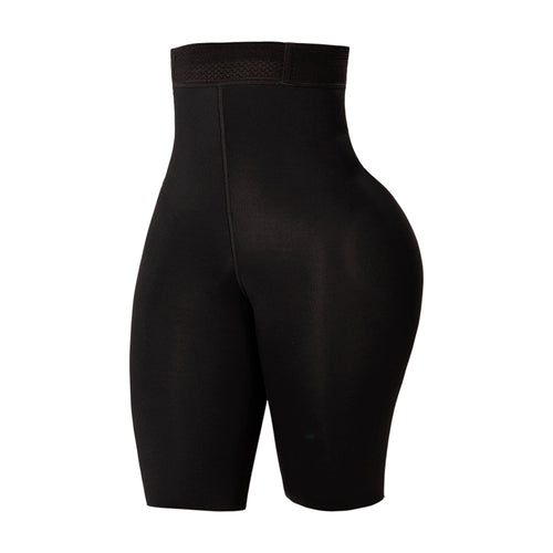 Colombian Fajas Knee-Length Shaper with Extra High-Waist Control