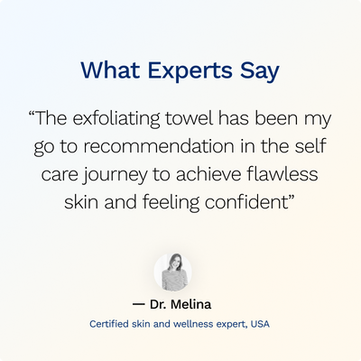 Alorin's Exfoliating Antibacterial Shower Towel