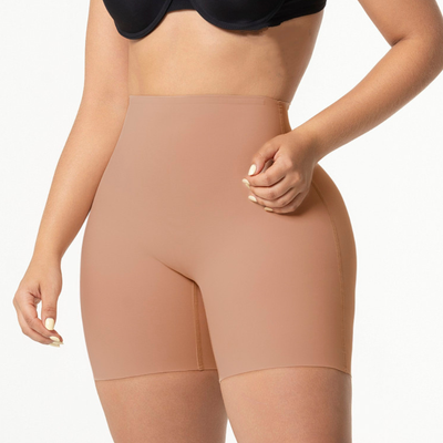 Fajas Invisible Shaper Shorts High-Opacity Butt-Lifting Shorts