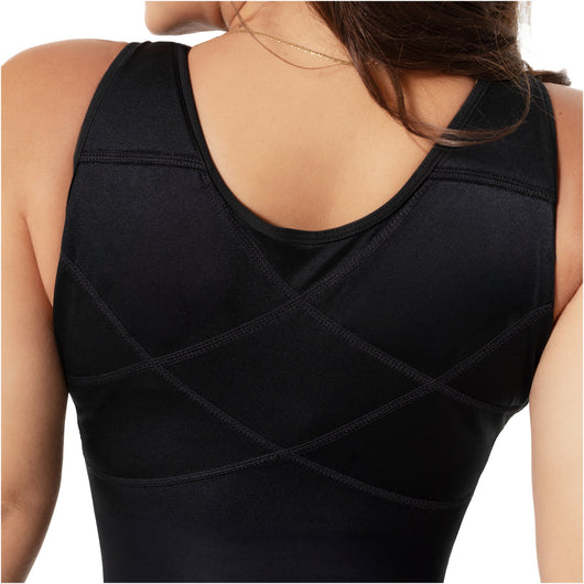 Fajas Stage 2 Post-Op Faja Open-Bust Butt Lift Shaper 3-row front hooks