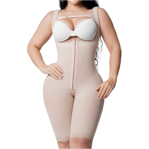 Fajas 3006 Shaping Bodysuit - Beige, Black & Cocoa, XS-3XL