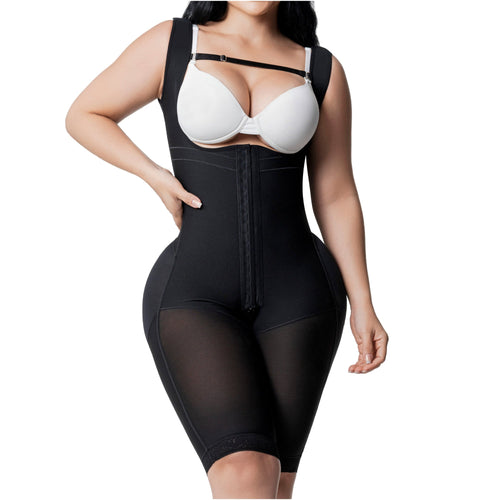 Fajas 3006 Shaping Bodysuit - Beige, Black & Cocoa, XS-3XL
