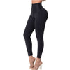 Fajas High-Waist Control Leggings with Front Zipper Butt-Lift & Tummy Control