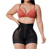 Fajas Élite High Compression Shaper Short 3-Level Control & Pre-Molded Butt Lift - Black