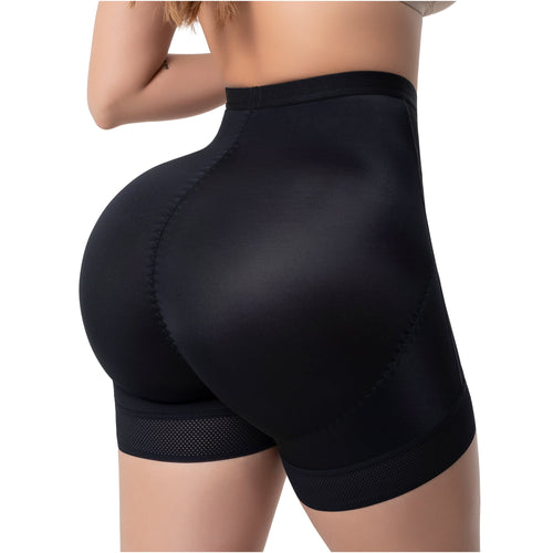 Colombian Fajas Pull-Up Shaper Shorts High Compression Pre-Molded Glute Lift