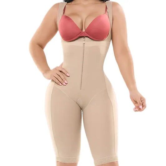 Fajas Medium Compression Full Body Shaper Underarm Control & Invisible Butt Lift