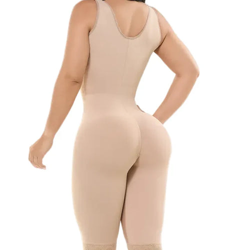 Colombian Fajas Medium Compression Full Body Shaper with Underarm Control and Butt Lift