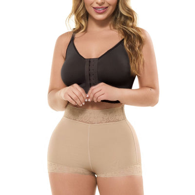 Fajas Colombian Butt Lifter Shaper Panty with Silicone Lace