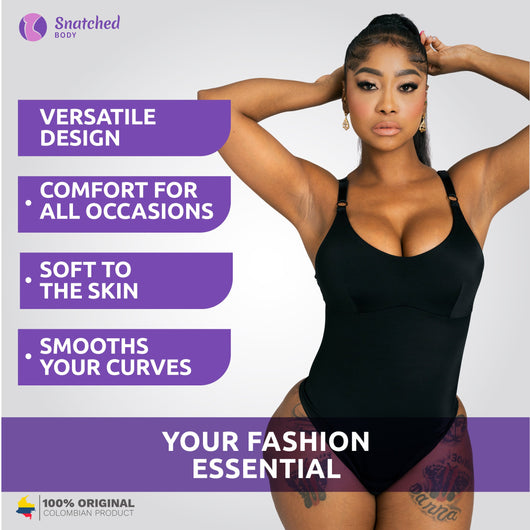 Bodysuit Tummy Control Thong Shapewear for Women