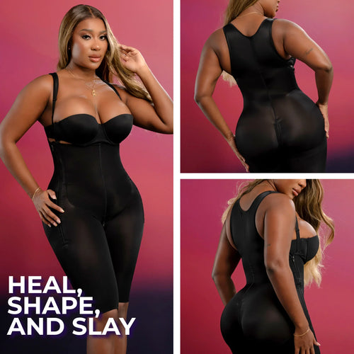 Stage 1 BBL Faja Guitar Body Shape Medium Compression Post-Surgery Garment