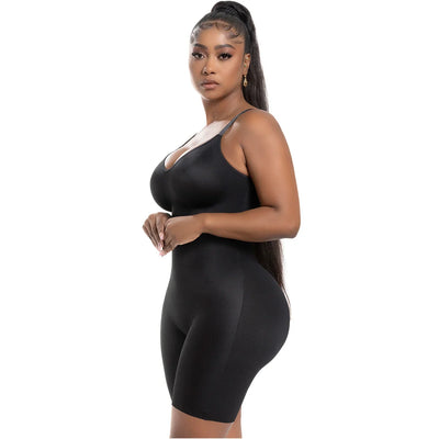 Tummy Control Shapewear Bodysuit for Women with Built-in Bra