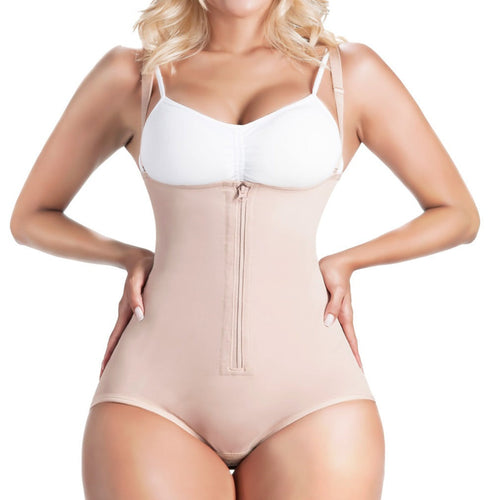 Colombian Fajas Waist Control Bodysuit With Panty