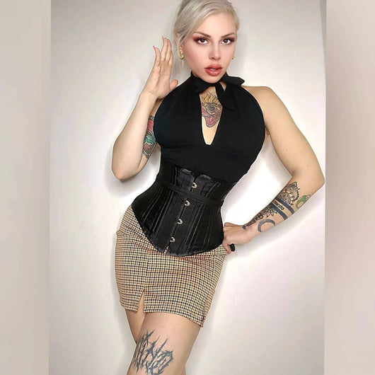 26-Bone Classic Cotton Underbust Corset
