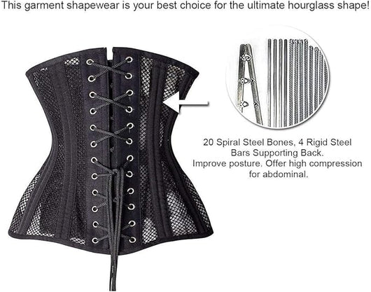 24-Bone Longline Underbust Corset
