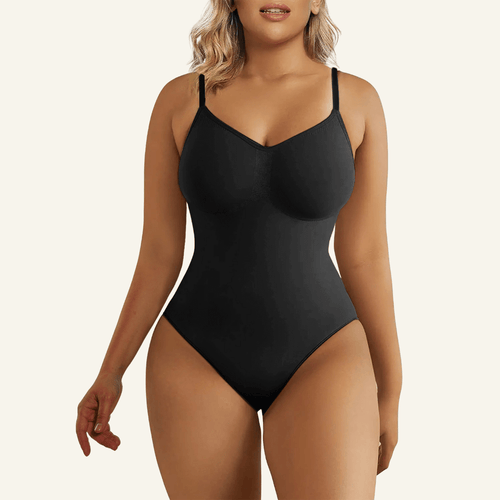 Shapewear Bodysuit Seamless Thong With Tummy Control And No Visible Panty Lines