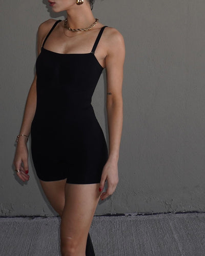 Convertible Strapless Mid-Thigh Bodysuit