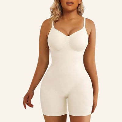 Seamless Plunge Mid-Thigh Bodysuit