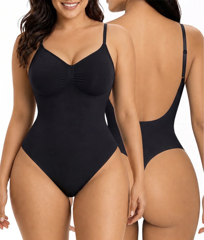 Low-Back Seamless Thong Bodysuit