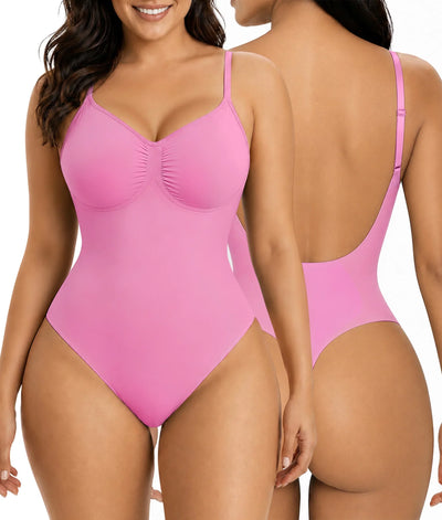Low-Back Seamless Thong Bodysuit