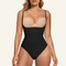 Open-Bust Seamless Thong Bodysuit