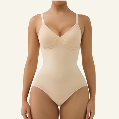 Full-Coverage Padded Brief Bodysuit