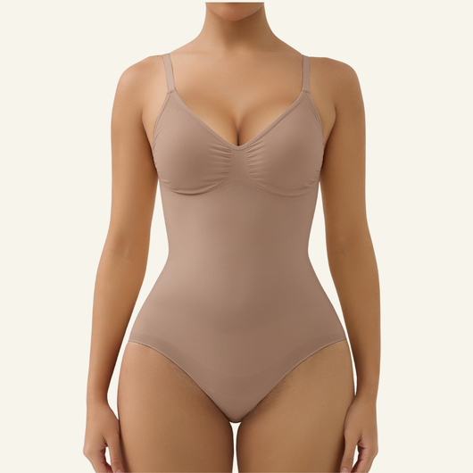 Full-Coverage Padded Brief Bodysuit