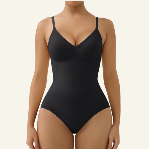 Full-Coverage Padded Brief Bodysuit